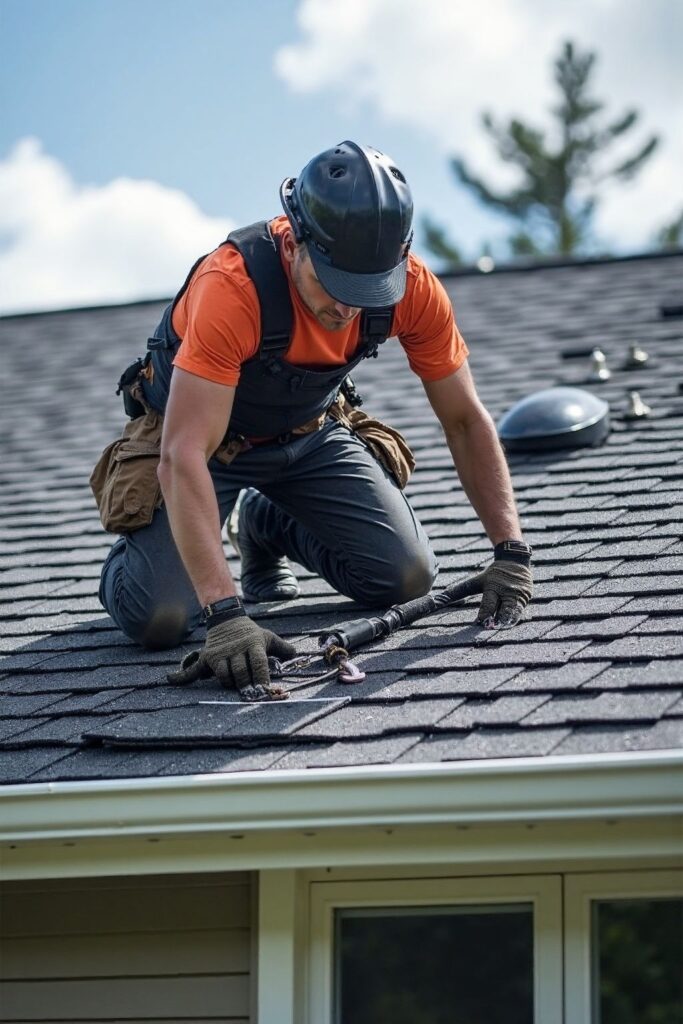 Repair the roof yourself?